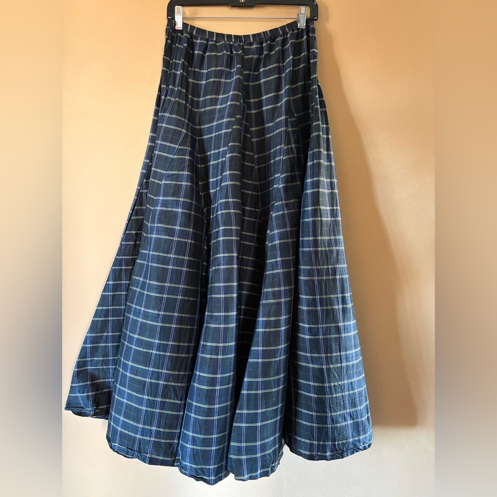 CP Shades RARE Silk Lily Maxi Skirt